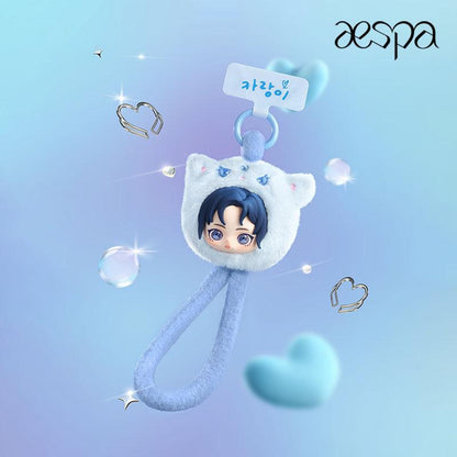 【aespa】 Fluffy Club Series Phone Lanyard Blind Box