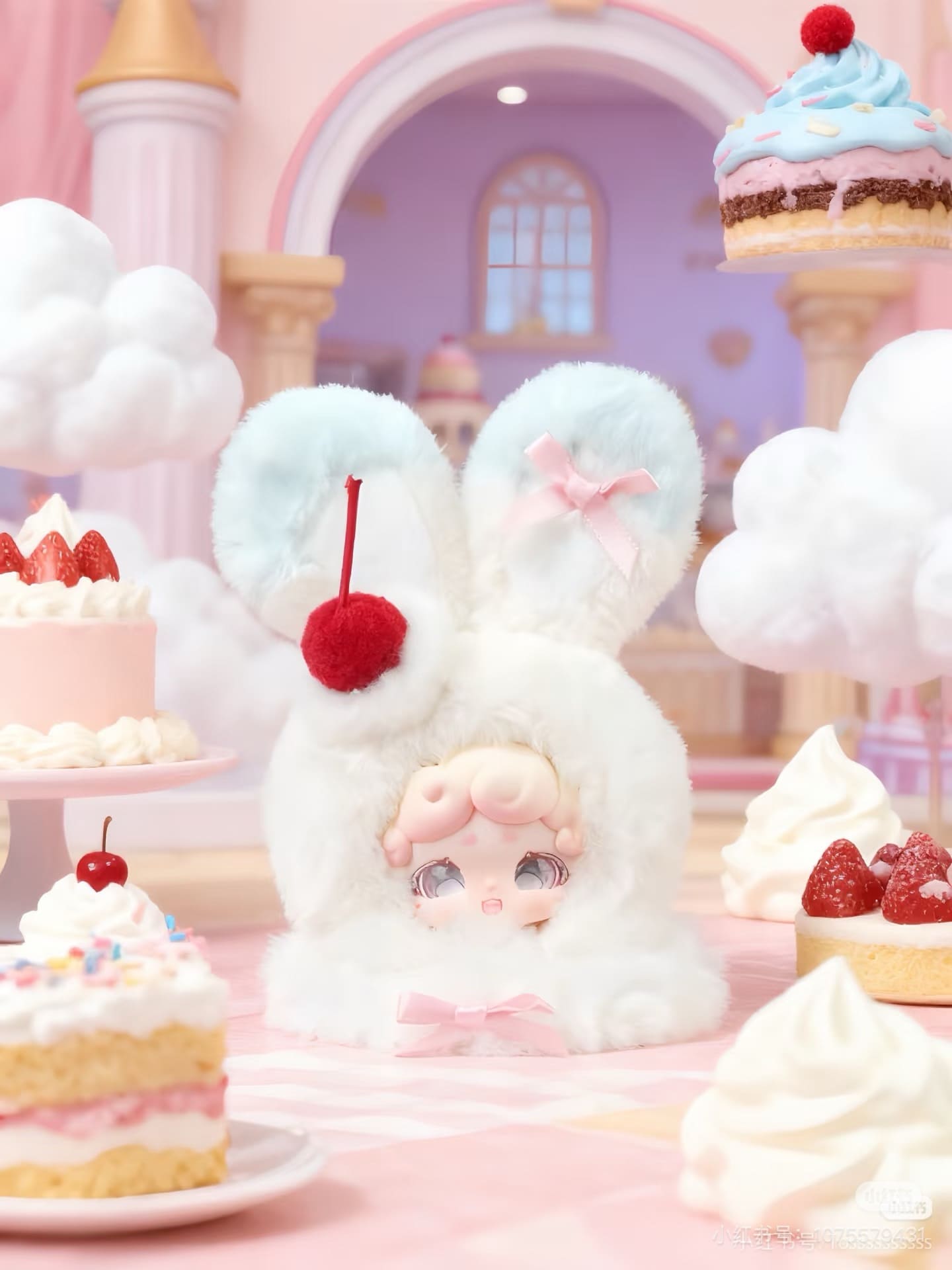 Good Night Bunny V3 Rong Rong Ice Series Plush Blind Box LuckyDeerNai