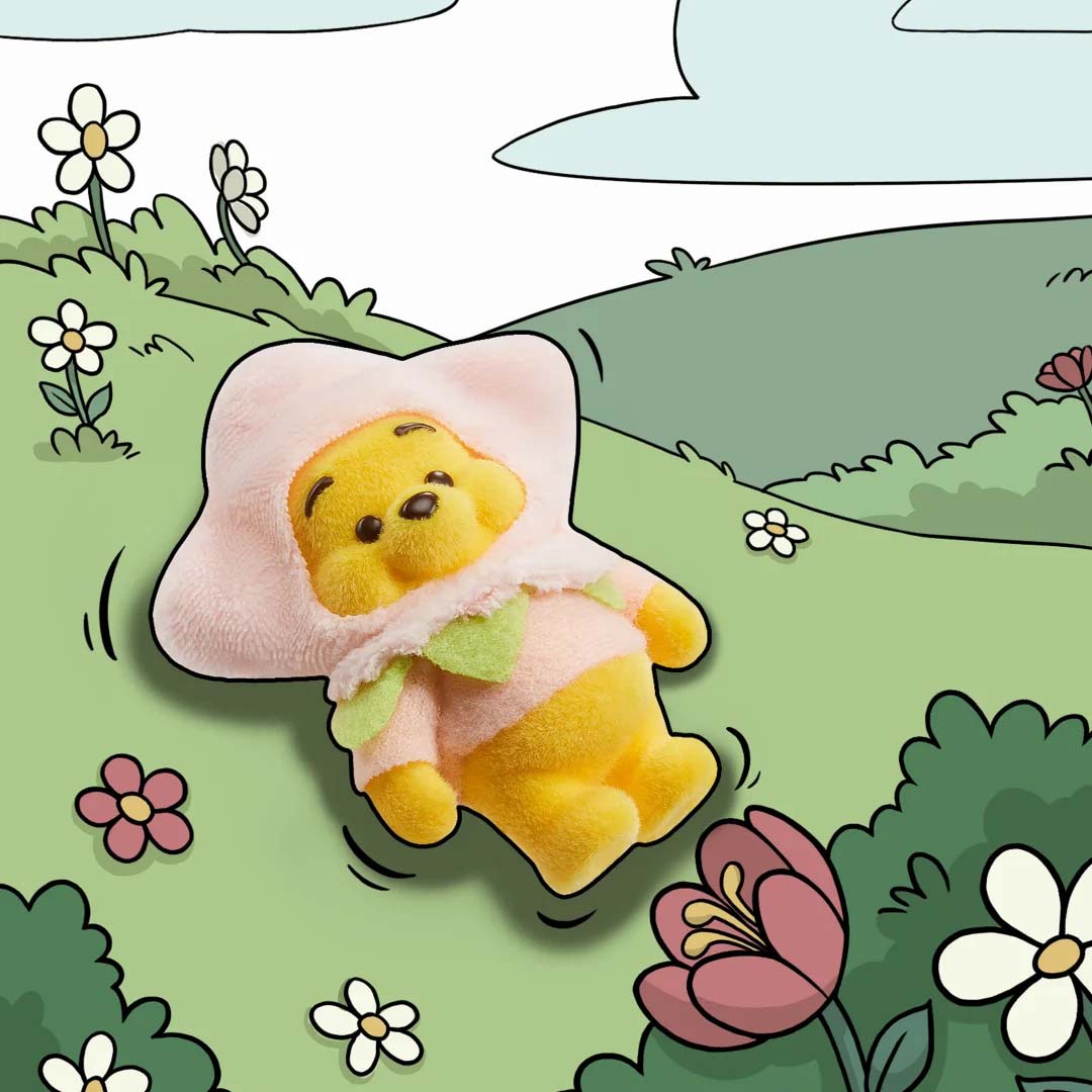 【WINNIE】Pooh Touching Garden