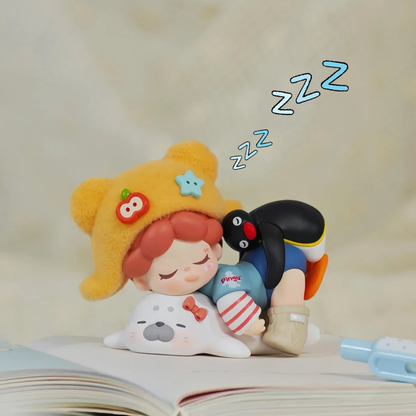 【Pingu】45th Anniversary Heartwarming Encounter Series Figure Blind Box
