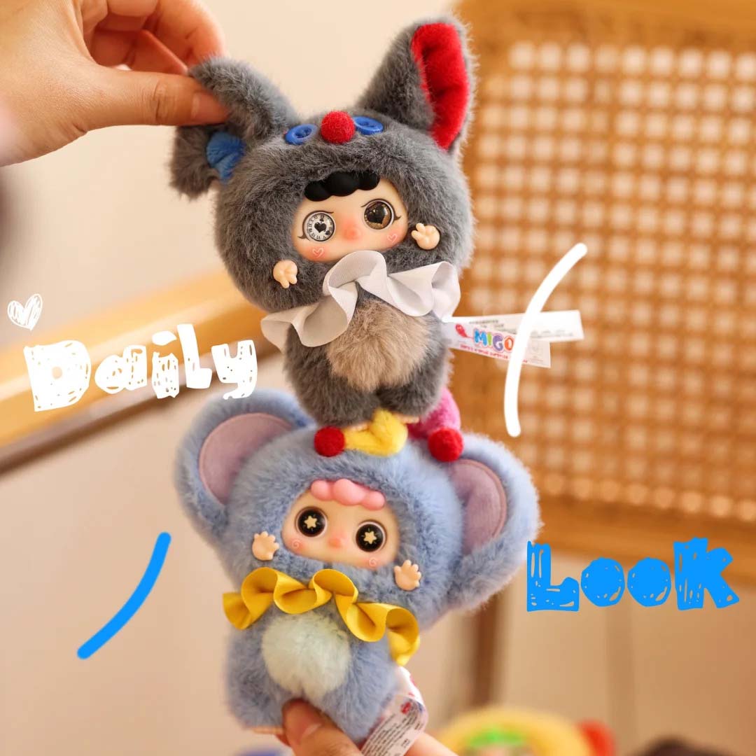 【MlGO】Little Troublemaker Plush Pendant Blind Box