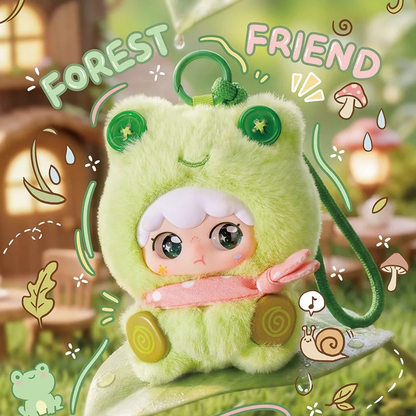 Kimipapa Animal Sitting -in a Row Plush Series Blind Box