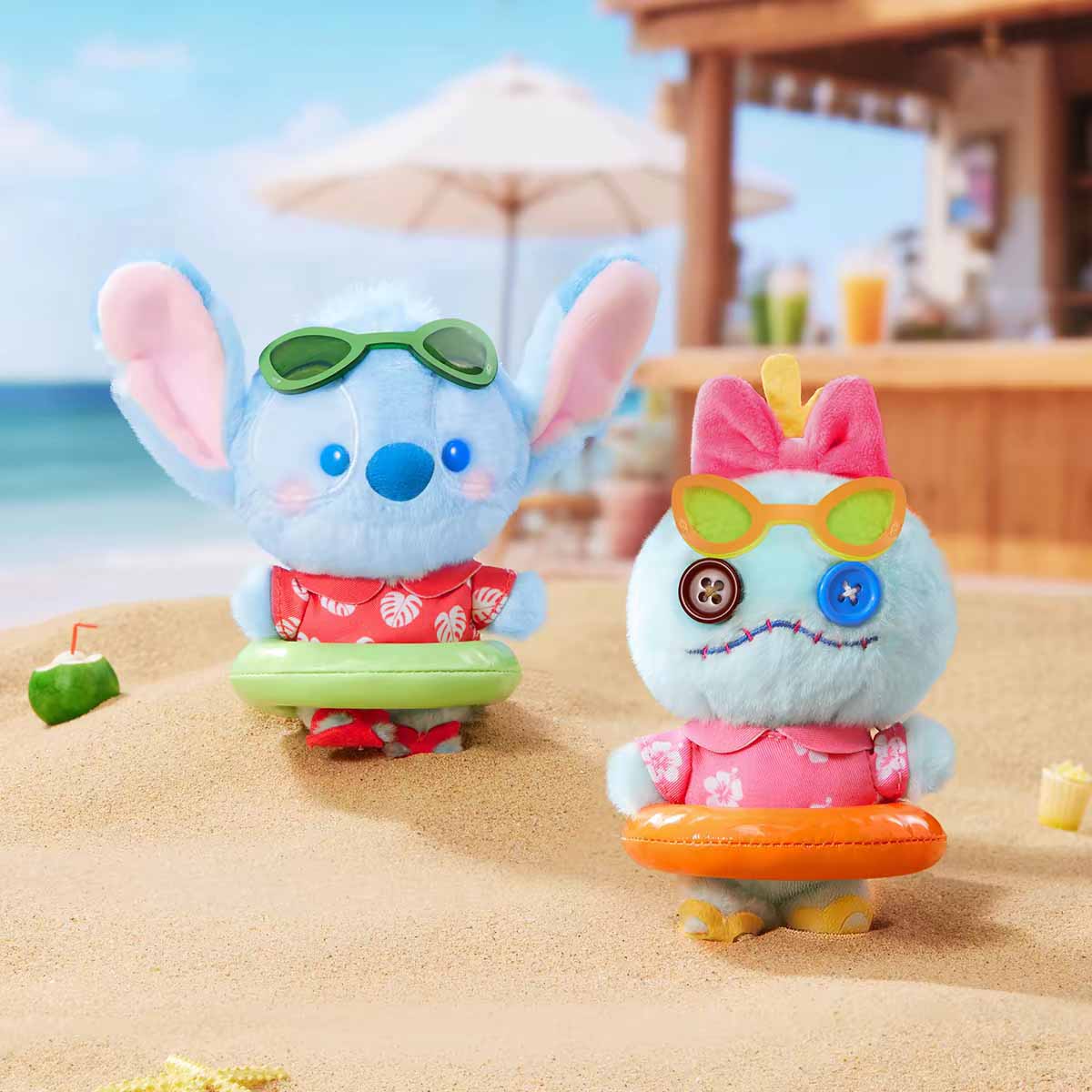 【Disney】Summer Swim Ring Series Plush Blind Box