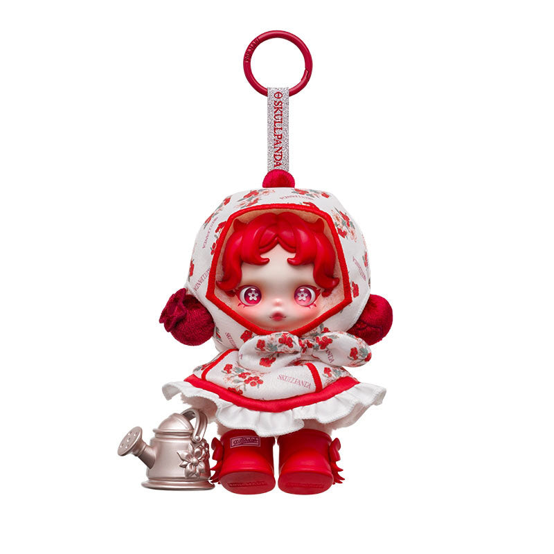 【SKULLPANDA】Amid Flowers Plush Doll Pendant