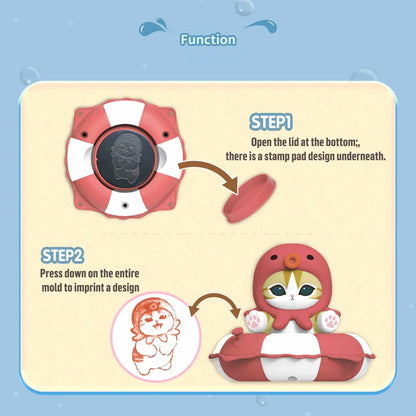 【Mofusand】Swim Ring Figure Series Blind Box