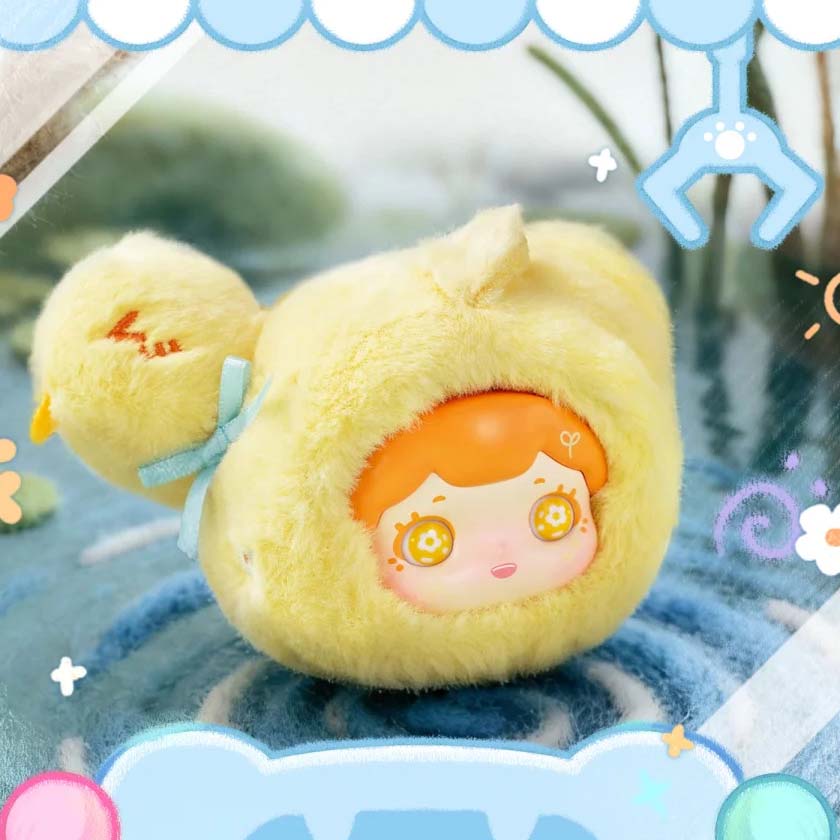 【BAOBAO】Fuzzy Babe Plush Series Blind Box