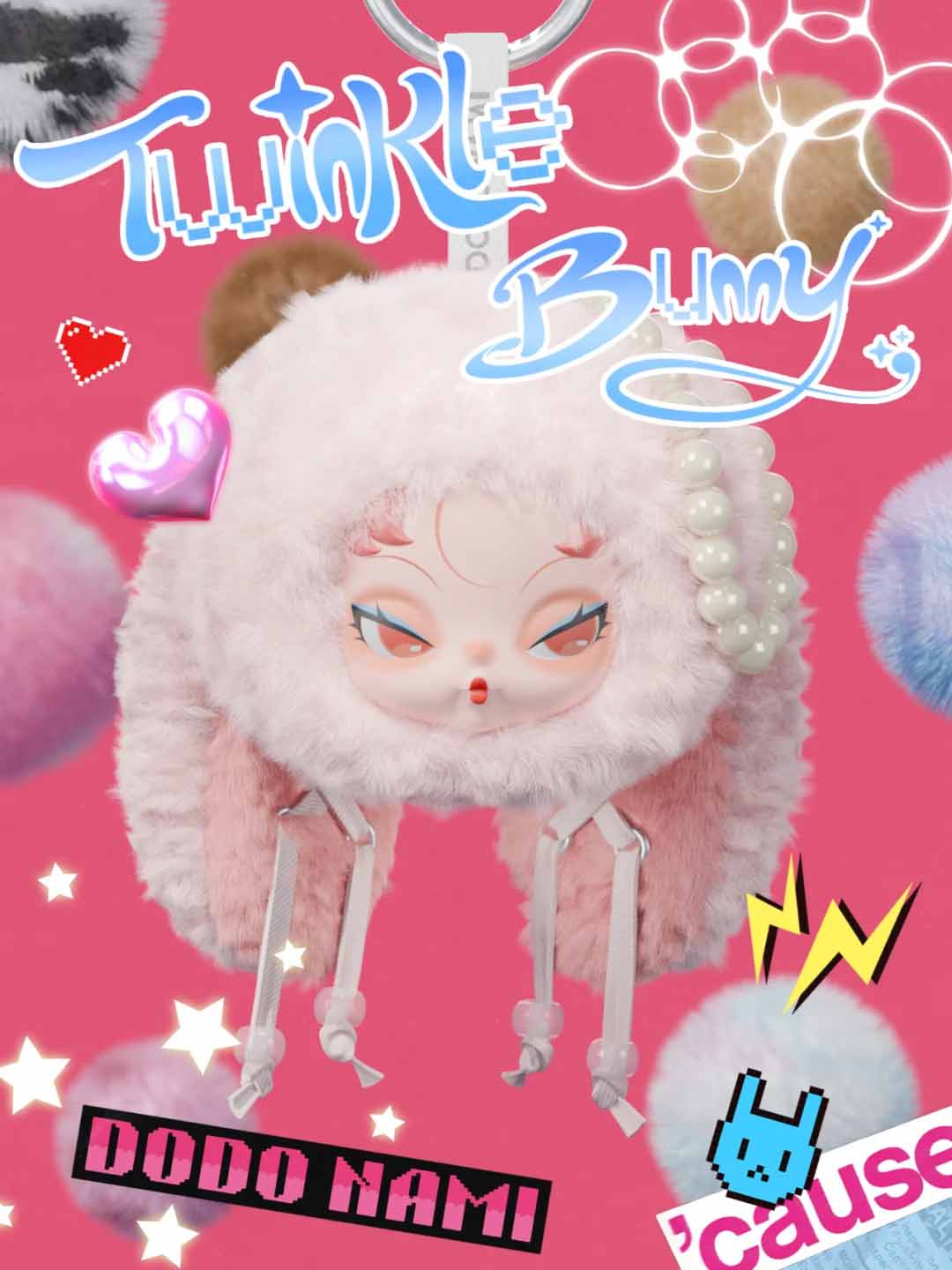 【DODO NAMI】 Twinkle Bunny Pendant