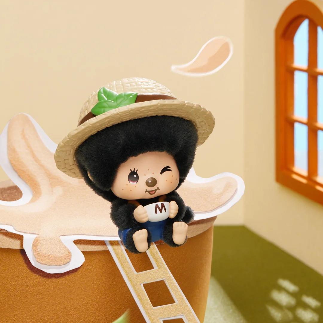 Monchhichi Classic Coffee Series Plush Blind Box