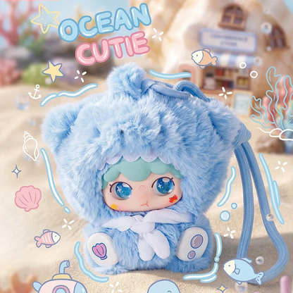 Kimipapa Animal Sitting -in a Row Plush Series Blind Box