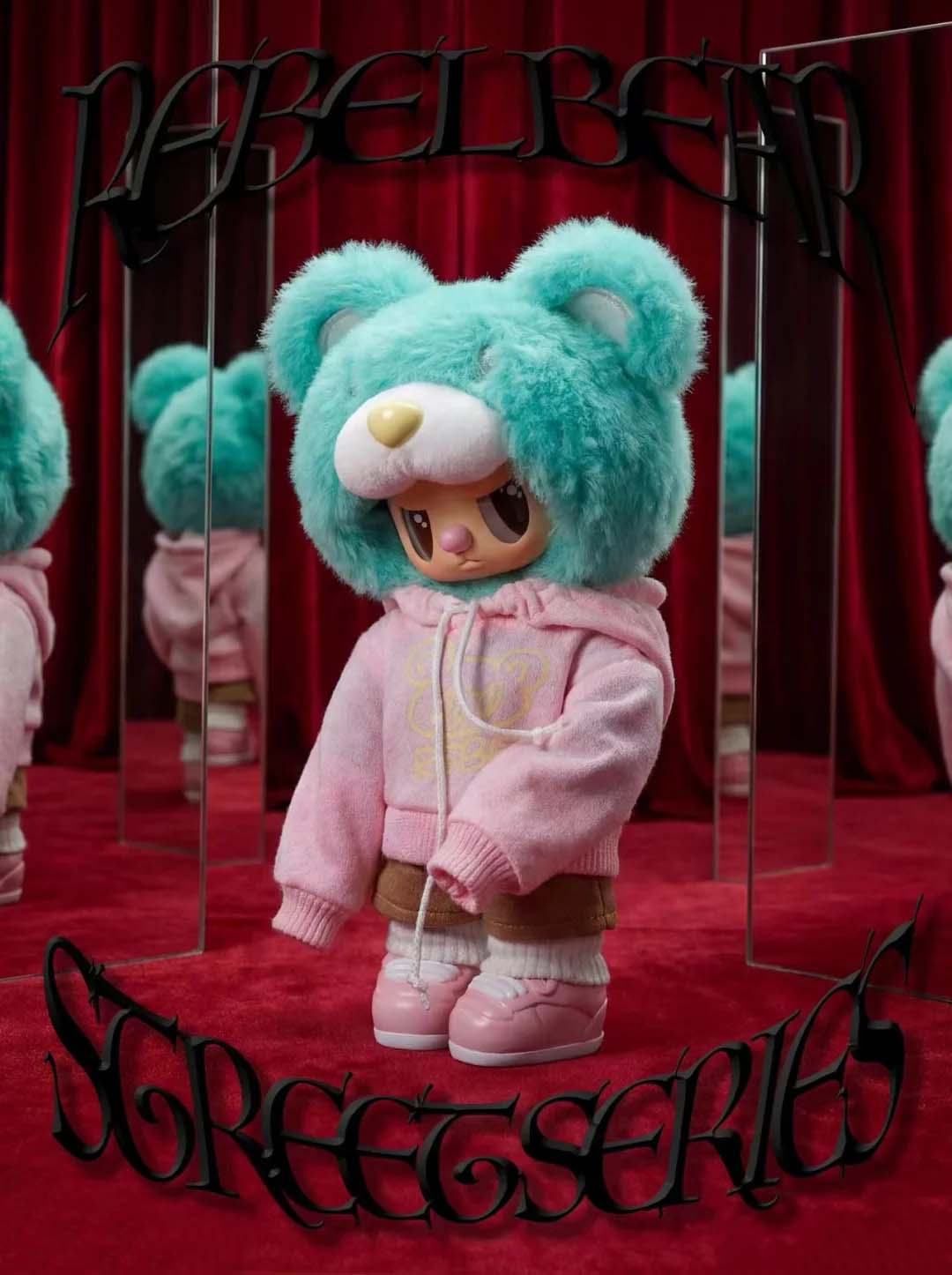 【REBEL BEAR】V2 The Street Plush Series Blind Box