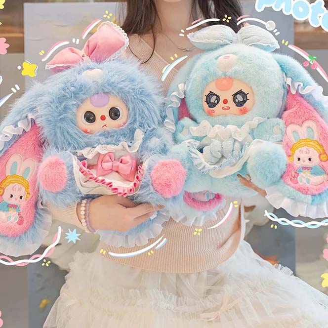【Baby Three】400% V5 Lily Rabbit Town Plush Series Blind Box
