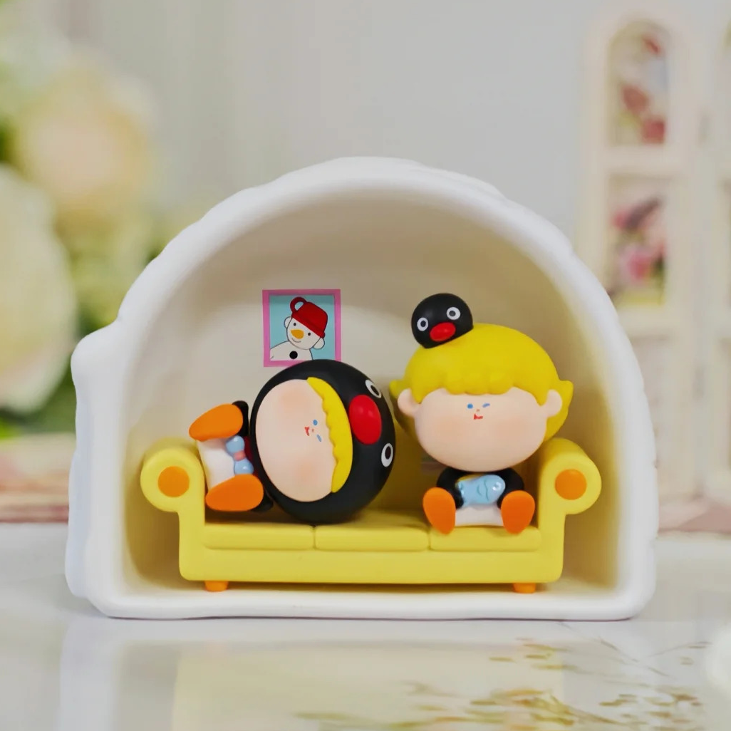【Pingu】45th Anniversary Heartwarming Encounter Series Figure Blind Box