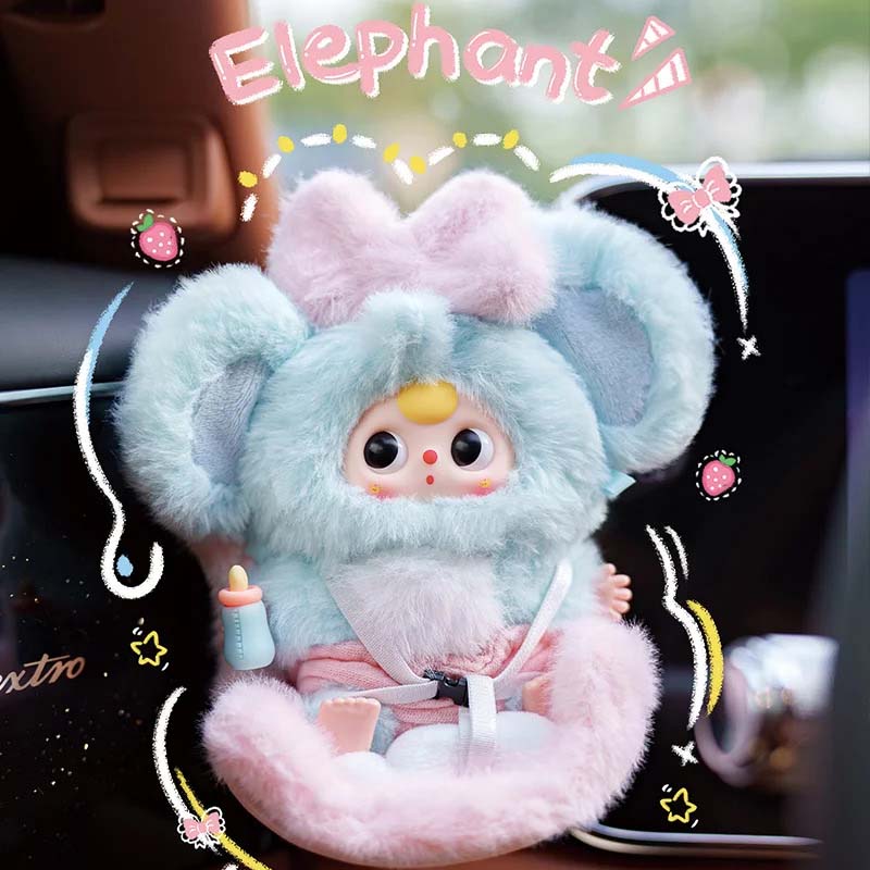【Baby Three】Vehicle-mounted Baby Plush Series
