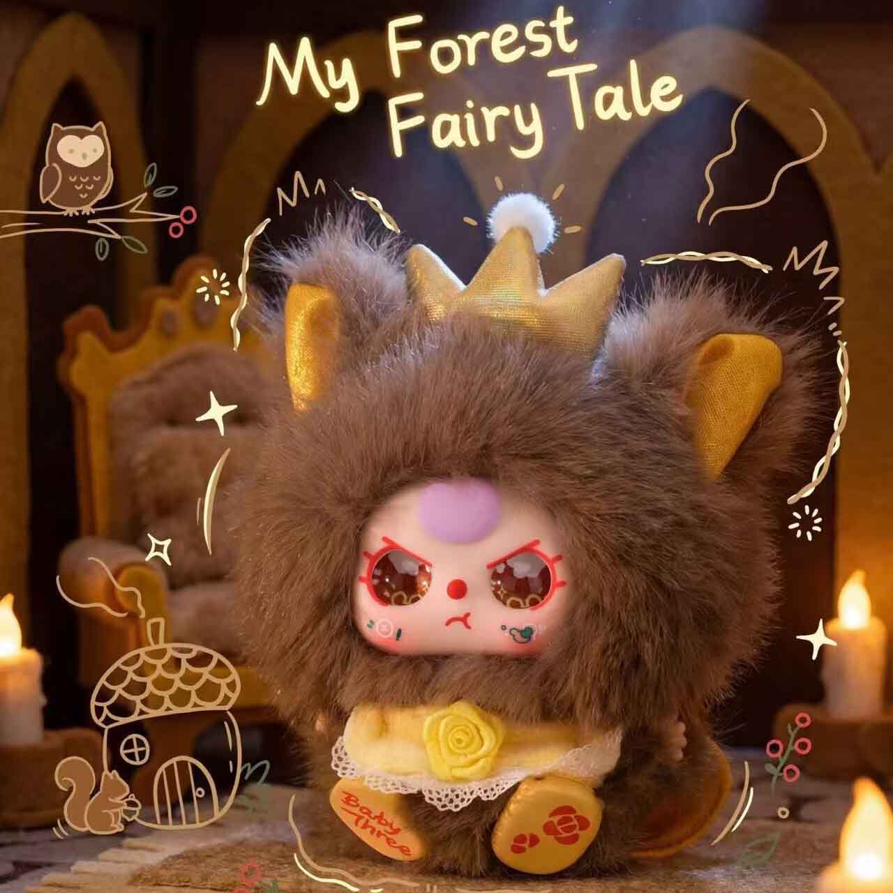 【Baby Three】The Fairy Tale World Plush Series Blind Box