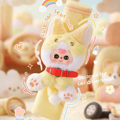 【Baby Three】Seat Belt Shoulder Pad Plush Series Blind Box