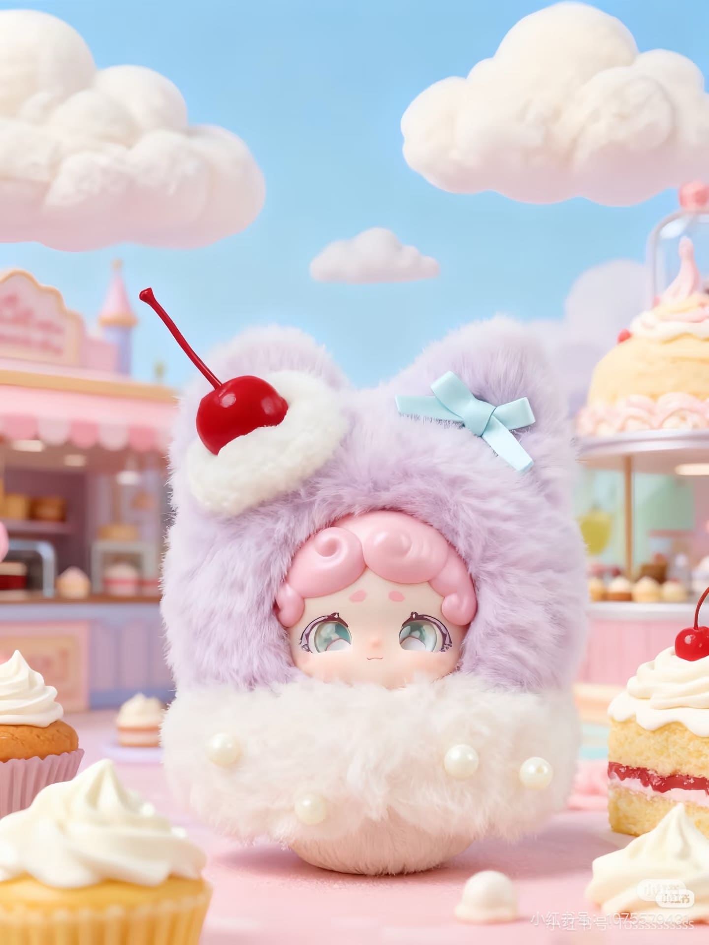 Good Night Bunny V3 Rong Rong Ice Series Plush Blind Box LuckyDeerNai