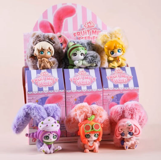 【CUP RABBITS】 Fruit Milk Series Blind Box