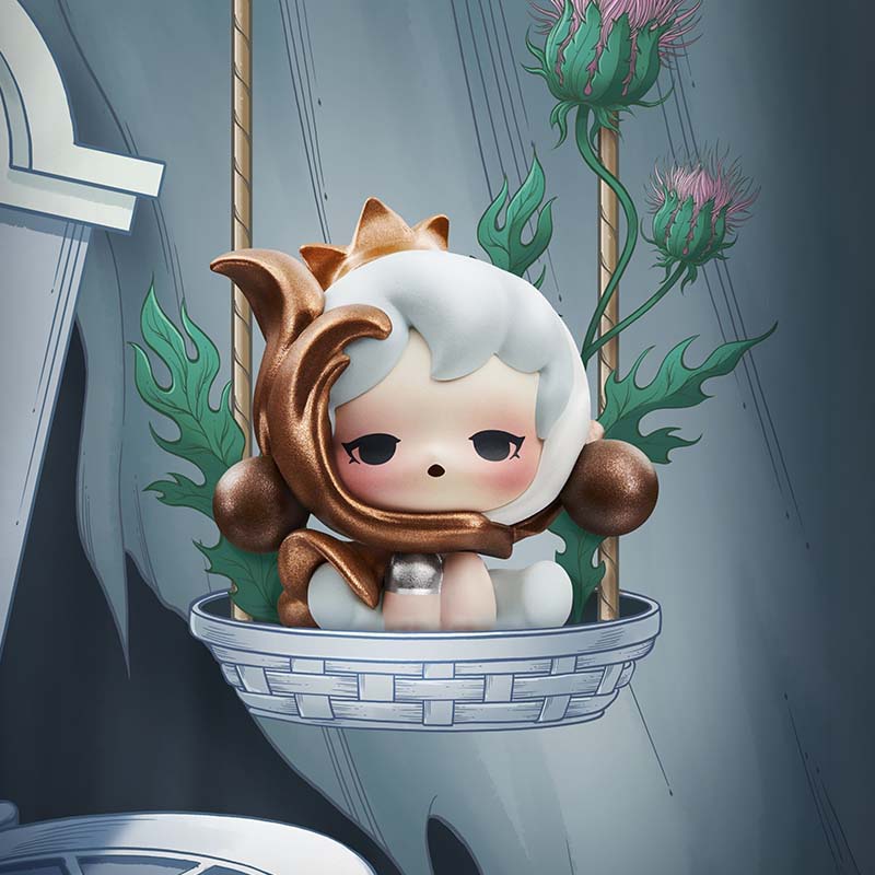 【SKULLPANDA】Petals in Four Acts Series Mini Pop Bean