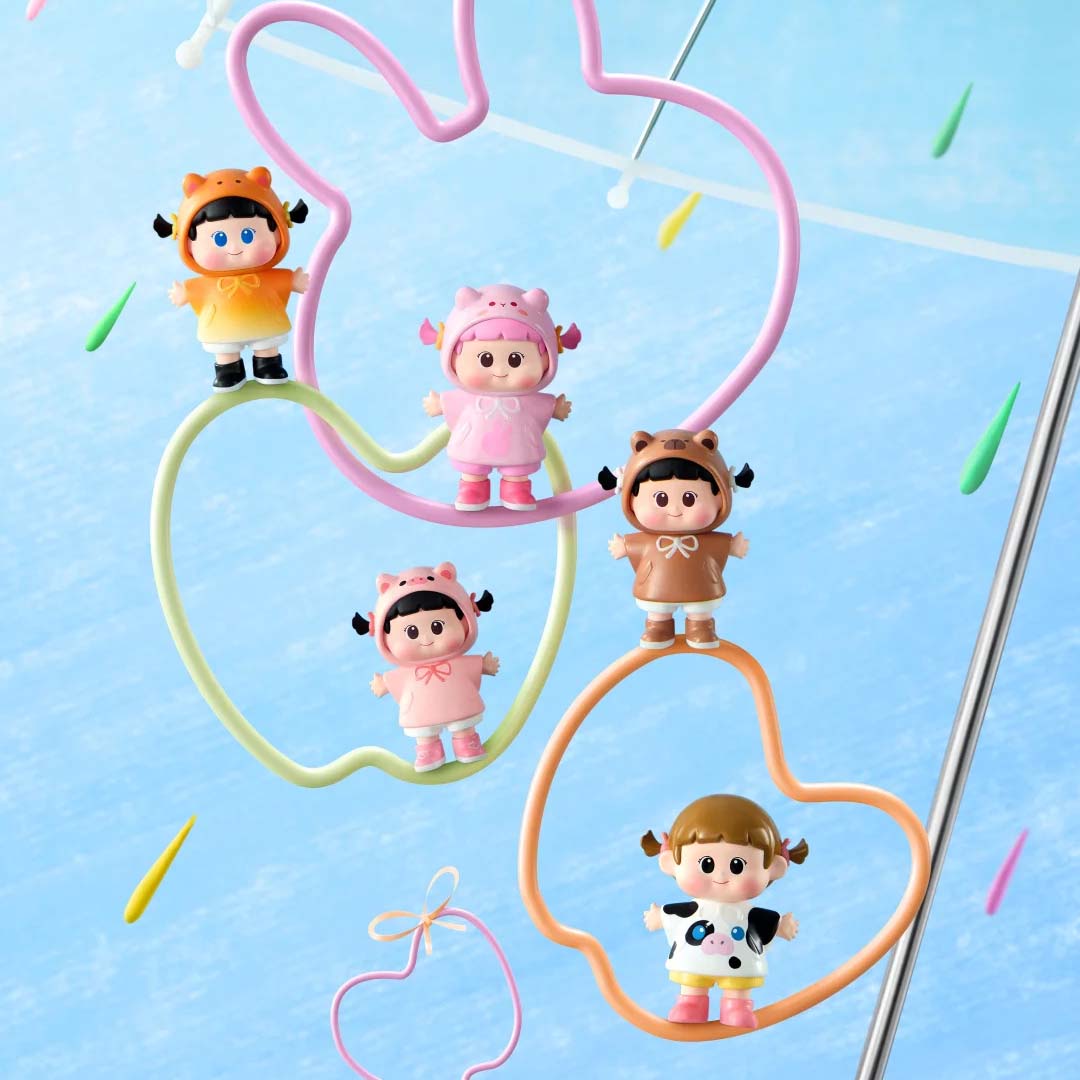 【YUUNA】Playful Raincoat Collection Icon Box