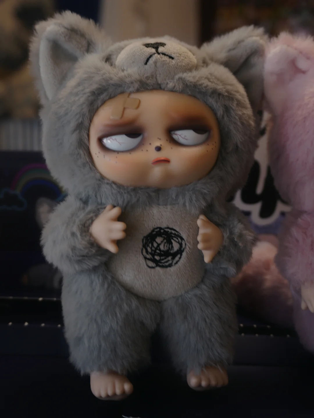SLEEPLESS GRUMPIPI Plush Dolls Blind Box