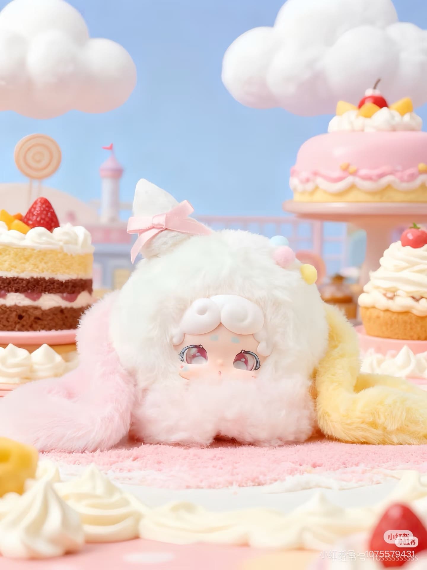 Good Night Bunny V3 Rong Rong Ice Series Plush Blind Box LuckyDeerNai