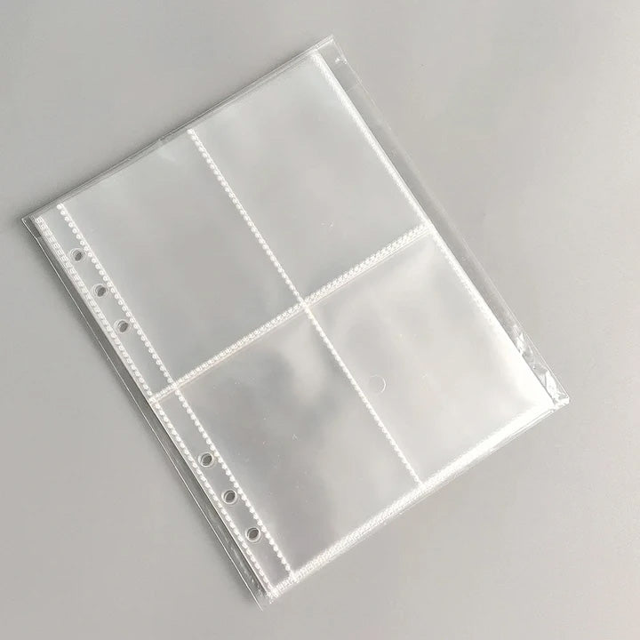 【Accessories】Transparent Plastic A5 Loose-Leaf Refill Pages