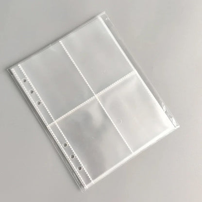 【Accessories】Transparent Plastic A5 Loose-Leaf Refill Pages