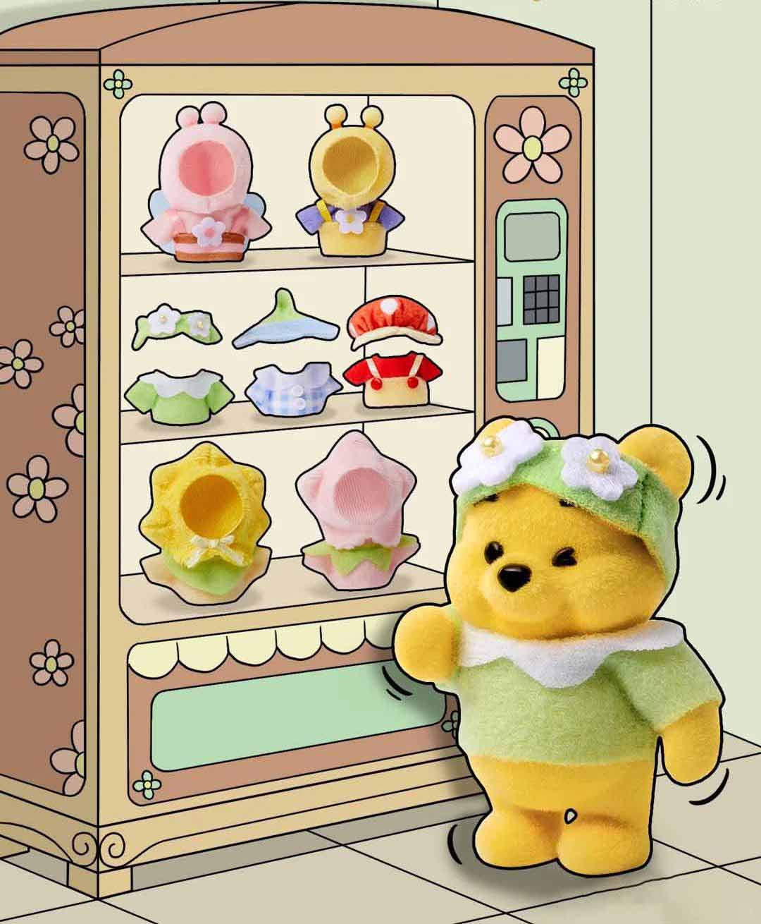 【WINNIE】Pooh Touching Garden