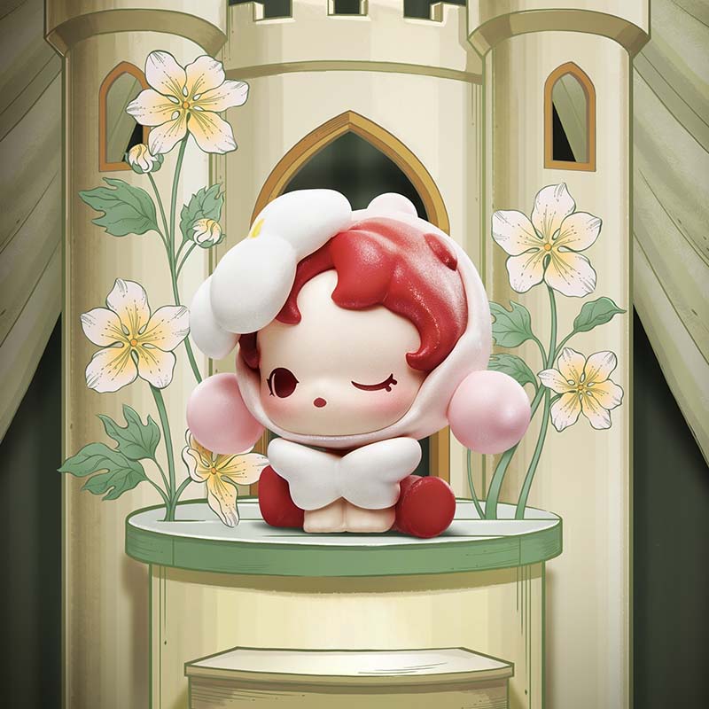 【SKULLPANDA】Petals in Four Acts Series Mini Pop Bean