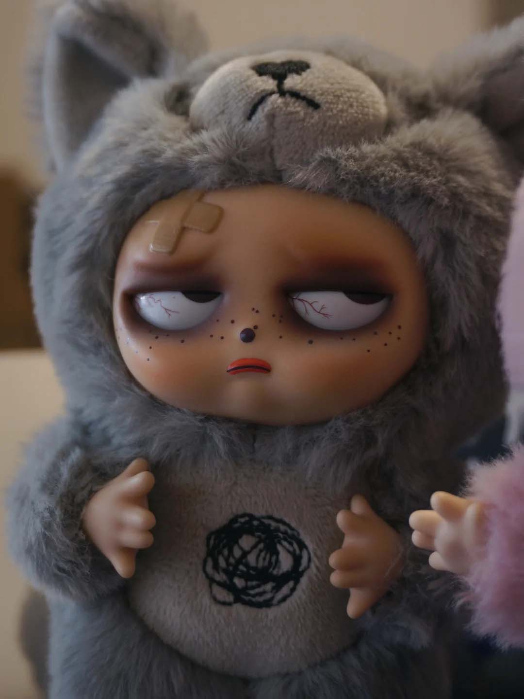 SLEEPLESS GRUMPIPI Plush Dolls Blind Box