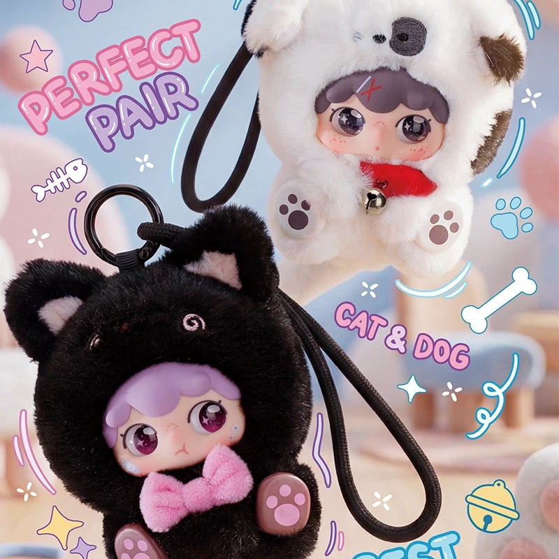 Kimipapa Animal Sitting -in a Row Plush Series Blind Box