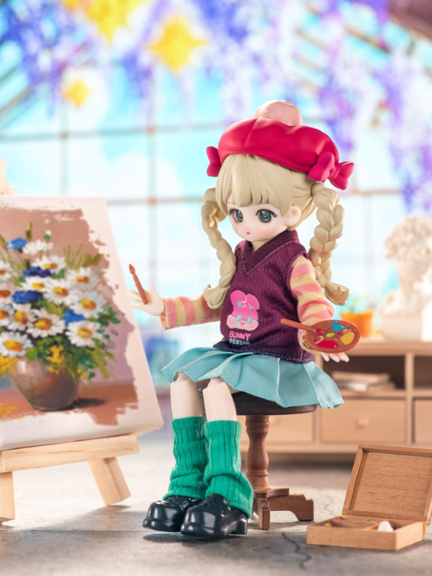 【Normal  Puppy】Colorful Wardrobe BJD Series Figure Blind Box