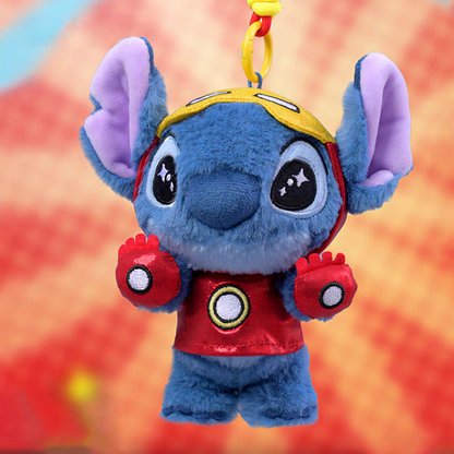 【STITCH】Cartoon Costume Plush Keychain Collection