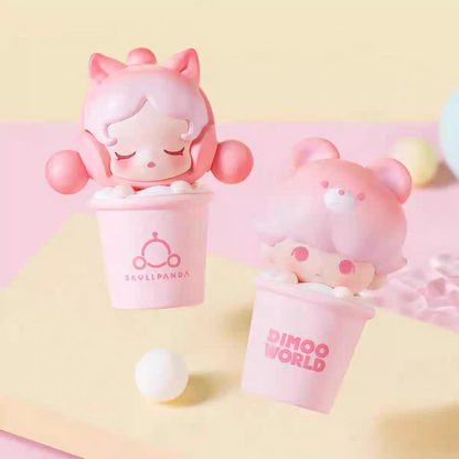 【SP×Dimoo】Strawberry Milkshake Tiny Figures