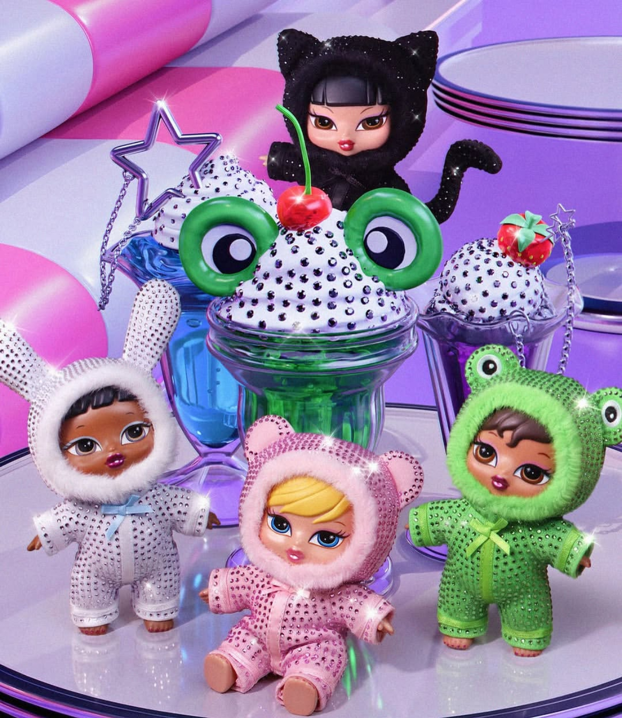 【Pre-order】Bratziez Iconz Bling Series Cute Plush Series Blind Box