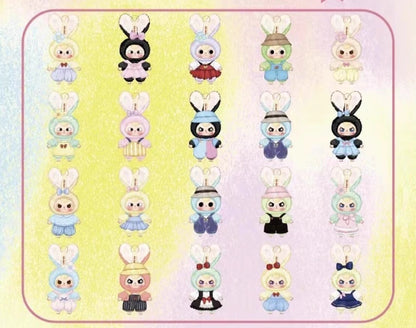【BABY THREE】  Macaron Rabbit Stuffed V1 Plush Blind Box
