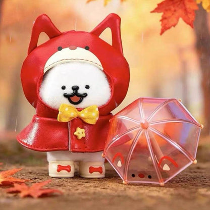 【Line Dog】 What to Do on Rainy Days Series Figurine Blind Box