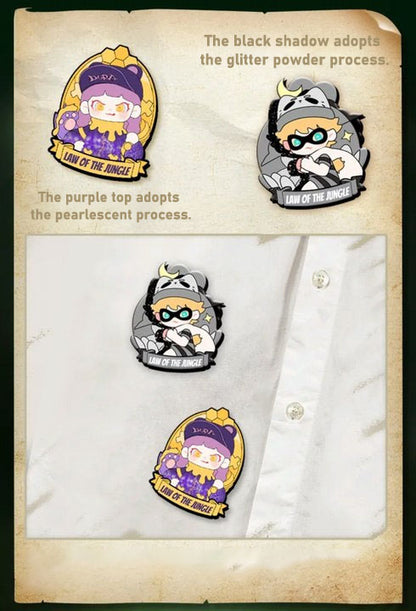 【Dora】Law Of The Jungle Series Badge Blind Box