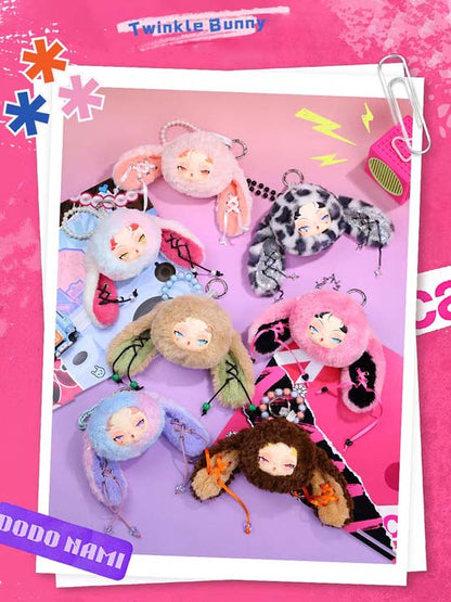 【DODO NAMI】Twinkle Bunny Pendant Series Plush Blind Box