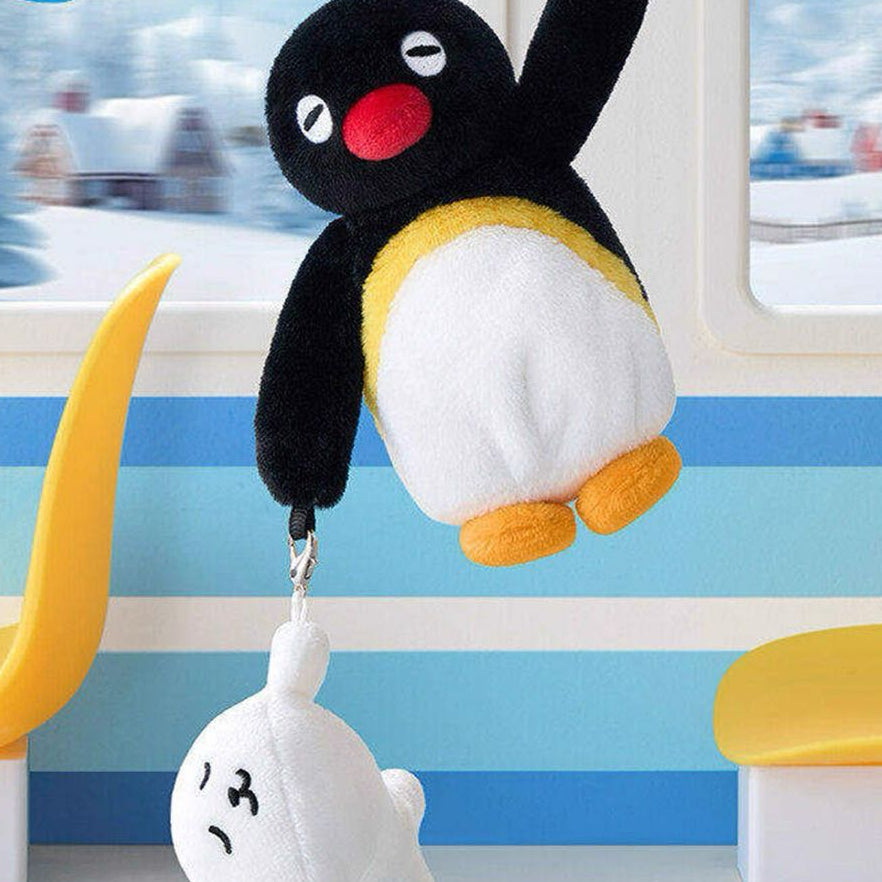 【Pingu】 Mini Emoticon Series Plush Blind Box