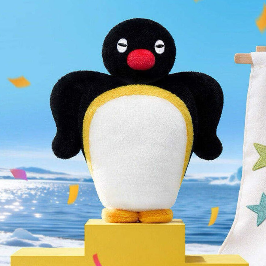 【Pingu】 Mini Emoticon Series Plush Blind Box