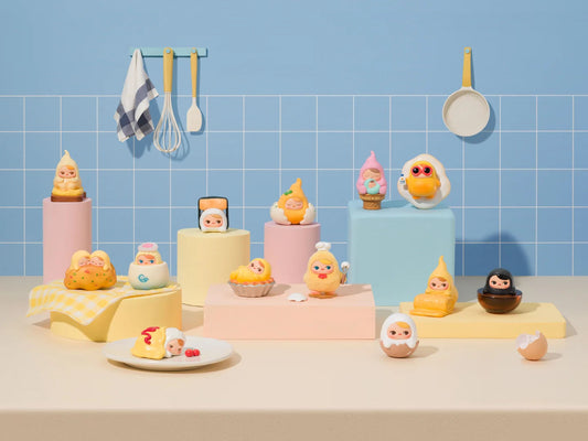 【PUCKY】Egg Beanie Series Figure